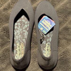 Skechers Women's Navy Blue Slip-On Flats